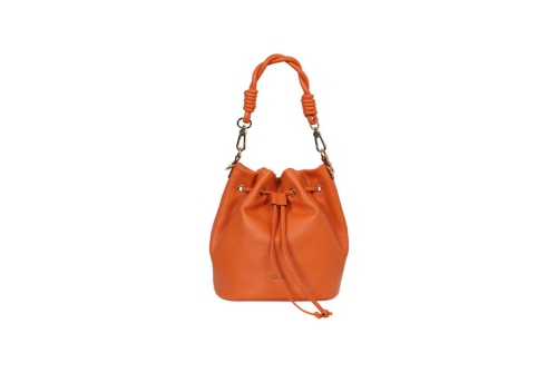 An image of Abro '031159' bucket bag - orange -Sold