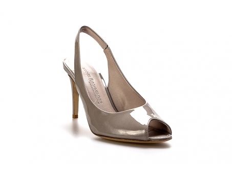 An image of K & S '88220' Slingback court - grey SALE