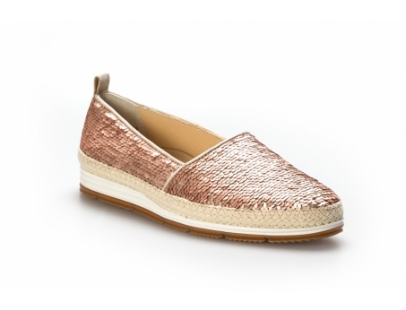 An image of Paul Green '1980' slip on - rose SALE