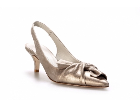 An image of K & S '46640' Kitten heel - pewter SALE