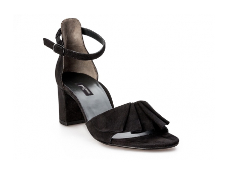 An image of Paul Green '7035' black sandal SALE