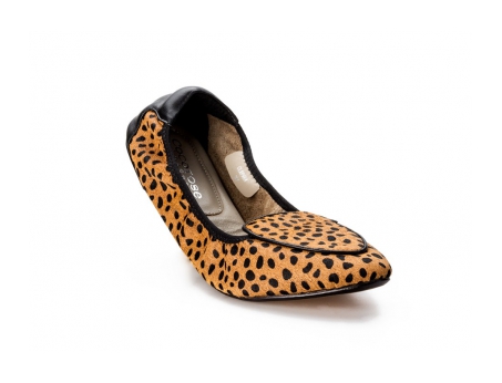 An image of Cocorose 'Clapham' leopard loafer SALE
