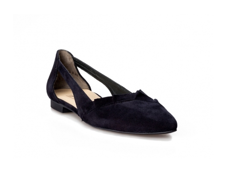 An image of Paul Green '2313' navy pointed pump SALE