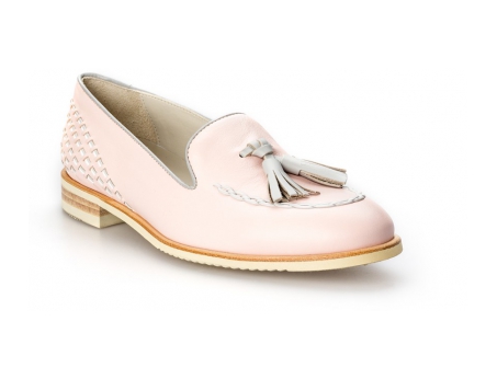 An image of Zapatos ' Ciervo Rosardo' pink tassel loafer SALE - Sold Out