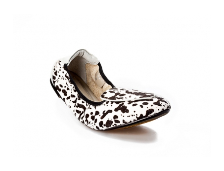 An image of Cocorose 'Clapham' dalmation print loafer SALE