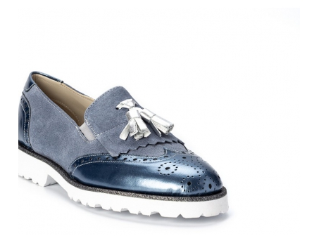 An image of Zapatos 'Argel' Blue Loafer SALE