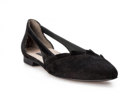 An image of Paul Green '2313' black pointed pump SALE
