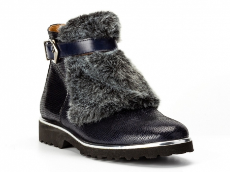 An image of Zapatos 'Zagreb' Ankle Boot - Blue SALE