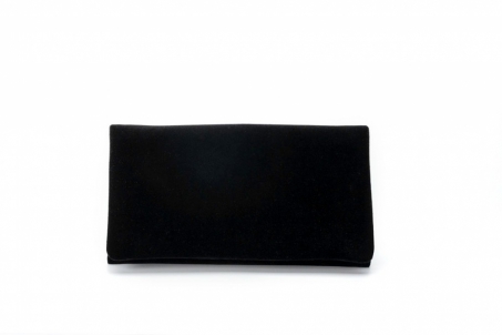 An image of Abro 'Royal' Velvet Bag - Black SALE Sold