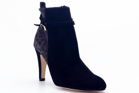 An image of Capollini 'Liv' ankle boot - black/grey SALE