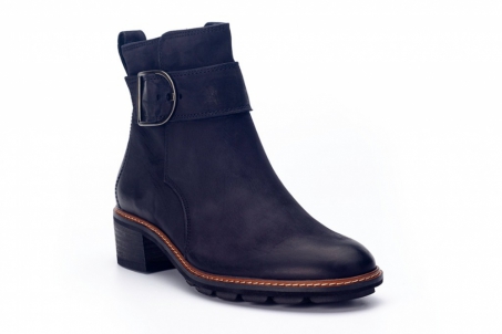 An image of Paul Green '9576' ankle boot - dark navy SALE - Sold Out