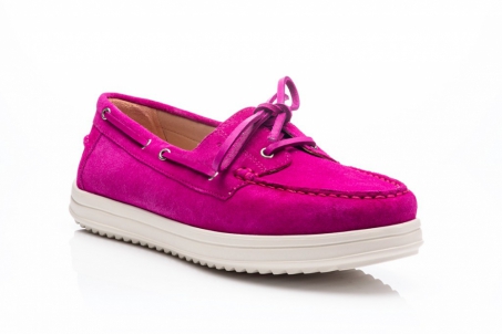 An image of Geox 'Genova' loafer - pink SALE