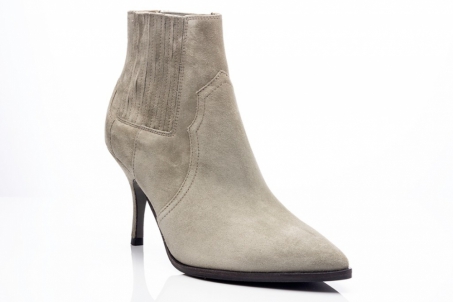 An image of K & S '77100' ankle boot - light khaki - SALE