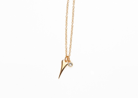 An image of Orli '30N 1638R' necklace - rosegold