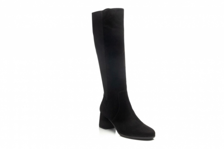 An image of Geox 'Calinda' long boot - black SALE