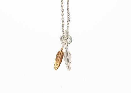 An image of Orli '30N 1075SR' feathers necklace SOLD