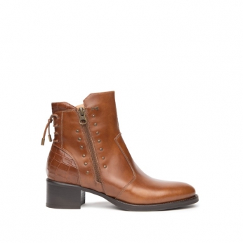 An image of Nero Giardini 'Manolete' ankle boot - chestnut brown SALE