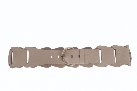 An image of Abro '005989-46-22' leather belt - lilac - SALE