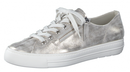 An image of Paul Green '5206' super soft sneaker - metallic - Sold out