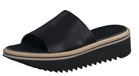 An image of Paul Green '7914' Mules - Black - SALE