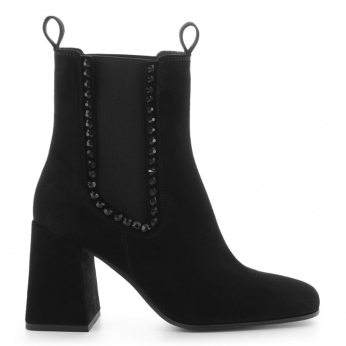 An image of K & S '82030' ankle boot - black-SALE