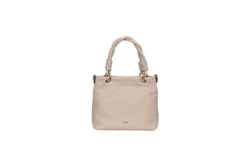 An image of Abro '031194' small leather bag - white