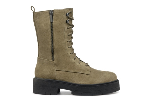 An image of Geox 'Spherica' suede ankle boot - musk - SALE
