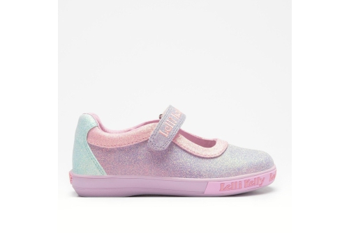 An image of Lelly Kelly 'LKEA4148' girls pumps - lilac