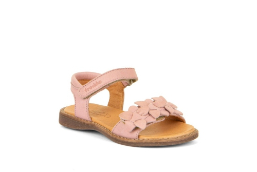 An image of Froddo 'Lore Flowers' girls sandal - pink
