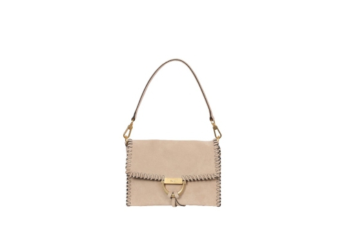An image of Abro '031682' Temi shoulder bag - natural SOLD