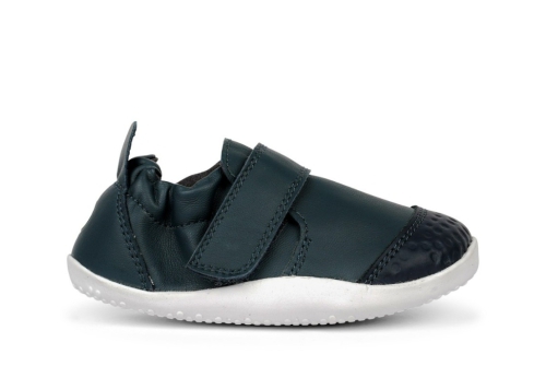 An image of Bobux 'Go' baby's first explorer - navy