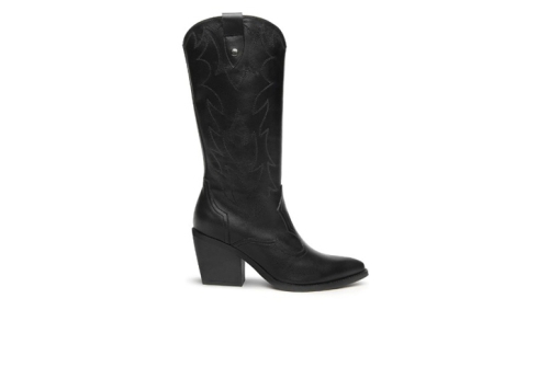 An image of Nero Giardini 'I013274D' western boot - black - SALE