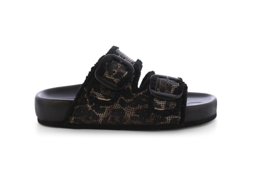 An image of K & S '96270' Soda slider - black/leo 
