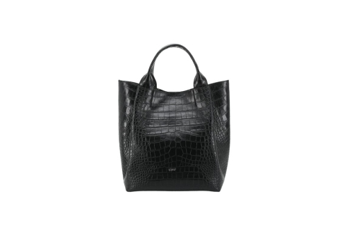 An image of Abro '032025' leather bag - black