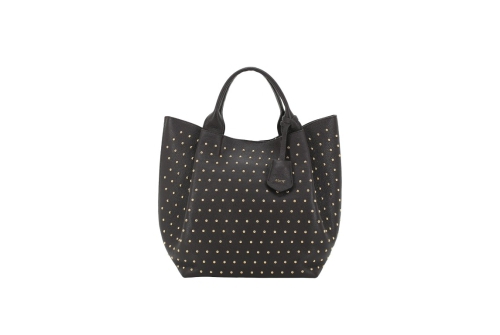 An image of Abro '032043' leather bag - dark brown