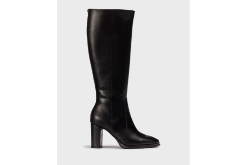 An image of Wonders '5150" Black Knee High Boot 