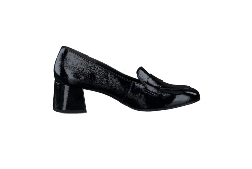 An image of Paul Green '3928' chunky heel - black