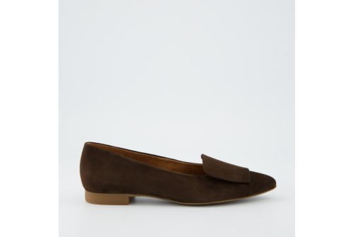 An image of Paul Green '3792' pointed flat - chocolate
