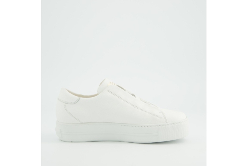 An image of Paul Green '5529' leather sneaker - White