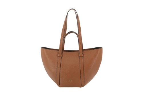 An image of Abro '032301' Cosmo Medium Leather shopper - tan