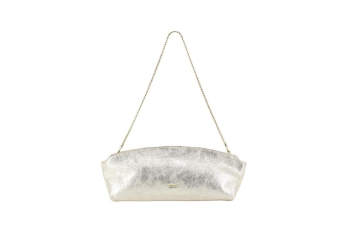 An image of Abro '032633' shoulder bag ballroom leather - cream 