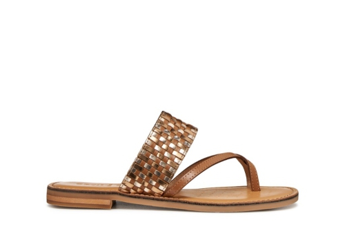 An image of Geox 'Maddalusiac' sandal - bronze