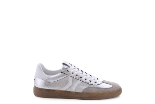 An image of K & S '212106' sneaker - silver/bianco