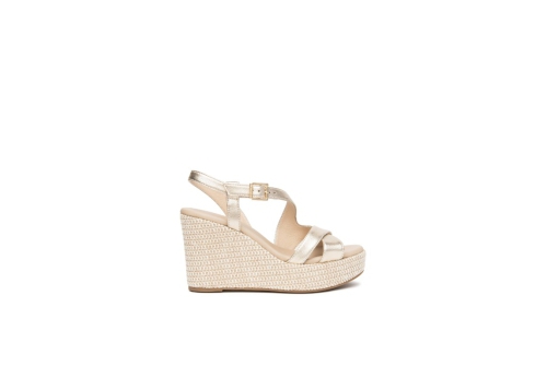 An image of Nero Giardini 'E616021D' Wedge Sandal - Etiole Malfa