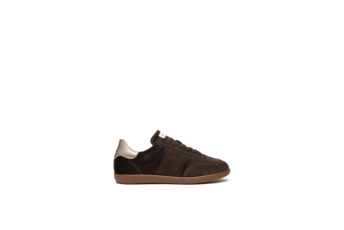 An image of Nero Giardini 'I617310D' sneaker - brown 