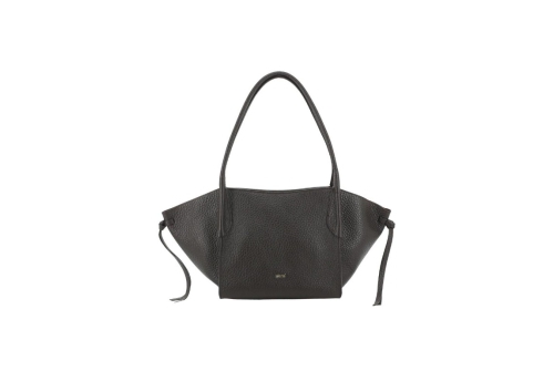 An image of Abro '032334-23' leather bag - dark brown