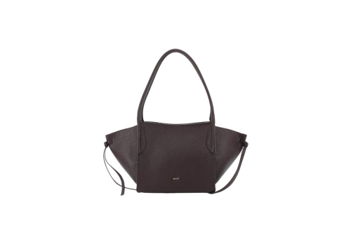 An image of Abro '032334-23' leather bag - burgundy