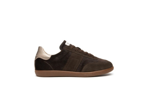 An image of Nero Giardini 'I617310D' sneaker - brown 